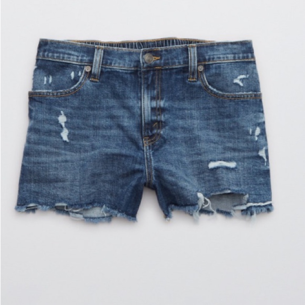 Aerie Distressed Denim shorts
